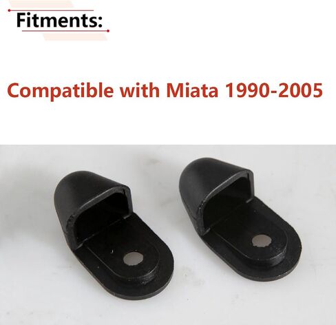 RLB-HILON 2 قطعة مشبك غطاء علوي قابل للتحويل متوافق مع Mazda Miata MX-5 MX5 1990 إلى 2005 سنة، لـ NA01-R1-311 in Saudi Arabia