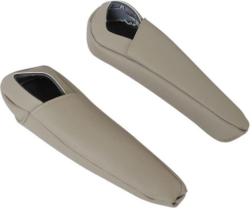 Priprilod Tan One Pair Driver and Passenger Seat Armrests Cover Fit for Toyota Senna 2004 2005 2006 2007 2008 2009 2010 in Saudi Arabia