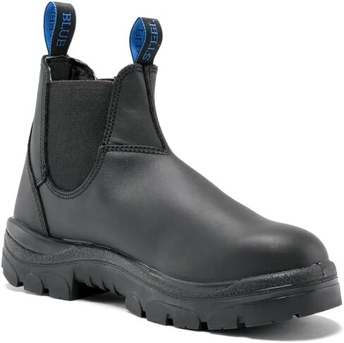STEEL BLUE 100% COMFORT Hobart 6 بوصة حذاء كاحل بمقدمة ناعمة، أسود in Kuwait