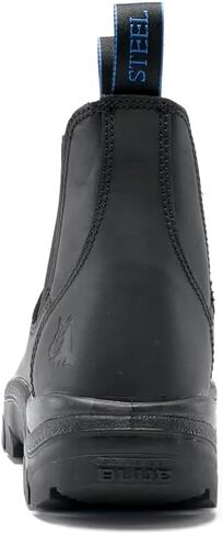 STEEL BLUE 100% COMFORT Hobart 6 بوصة حذاء كاحل بمقدمة ناعمة، أسود in Kuwait