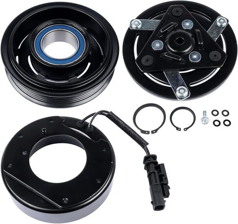 A/C Compressor Clutch Kit Replacement for Chevy Colorado Equinox GMC Canyon Terrain 1.5L 2.5L 2015-2021 23106025 23291879 in Saudi Arabia