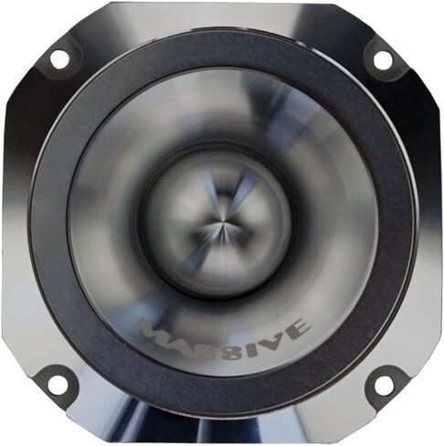 Massive Audio T50 – 60w / 300 Watts Peak Super Bullet Car Audio Tweeter, Titanium Diaphragm, 44.4mm Aluminum Phase Plug, 8 Ohm (Sold as Each) in Kuwait