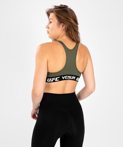 Venum Women's Standard UFC Authentic Fight Week Weigh-in Sports Bra, Khaki in Saudi Arabia