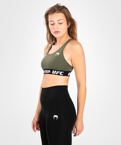 Venum Women's Standard UFC Authentic Fight Week Weigh-in Sports Bra, Khaki in Saudi Arabia