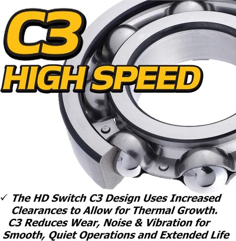 HD Switch 1 Kit محور العجلة الخلفية إعادة بناء محامل لجون ديري جاتور TH TS Trail 6x4 4x2 AM117980 AM116934 VG11202 w/C3 خلوصات عالية السرعة وشحم درجة حرارة عالية in Kuwait