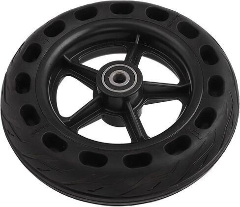 Solid Tire, 200 x 50 Electric Scooter Tyres, Electric Scooter Wheels, Explosion Proof Antislip Beehive Holes Rubber Solid Wheel Tires, 8 Inch Electric Scooter Tire in Saudi Arabia