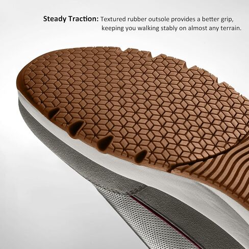 Mens Casual Shoes Comfortable Dress Sneakers Lightweight Lace-up Non Slip Walking Shoes in Kuwait