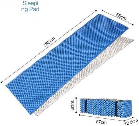 Sleeping Pad Hiking Sleeping Mat Foam Mat Light Weight Foldable Backpacked in Saudi Arabia