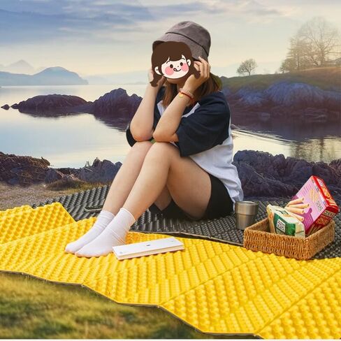 Sleeping Pad Hiking Sleeping Mat Foam Mat Light Weight Foldable Backpacked in Saudi Arabia