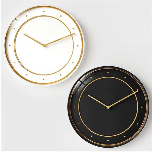 Wall Clock 12-Inch Mute Modern Wall Clock Acrylic Wall Clock Living Room No Tick, /Living Room/Bedroom Decoration Art Home Decorative Silent Clocks in Saudi Arabia