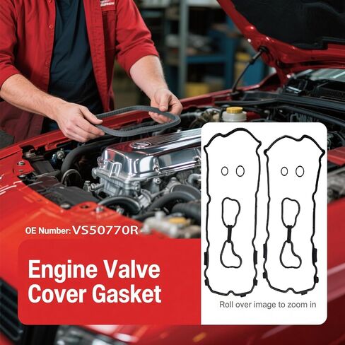 متوافق مع محرك نيسان/إنفينيتي 3.5 V6 | حشية غطاء الصمام | يناسب 3.5 لتر 350Z ألتيما ماكسيما مورانو باثفايندر كويست EX35 FX35 G35 JX35 M35 M35h Q50 Q70 QX60|2007-2020 موديلات|151093501 VS50770R in Saudi Arabia