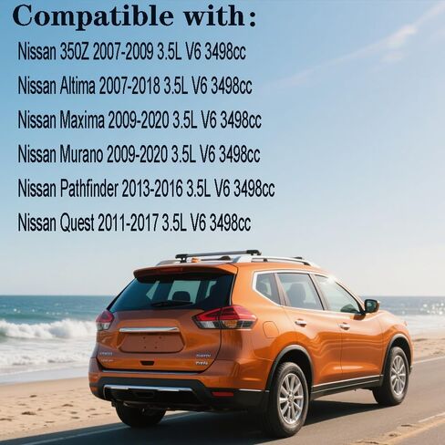 متوافق مع محرك نيسان/إنفينيتي 3.5 V6 | حشية غطاء الصمام | يناسب 3.5 لتر 350Z ألتيما ماكسيما مورانو باثفايندر كويست EX35 FX35 G35 JX35 M35 M35h Q50 Q70 QX60|2007-2020 موديلات|151093501 VS50770R in Saudi Arabia