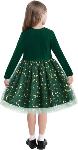 Toddler Girl Fall Dress Girls Sleeveless Dresses and Long Sleeve Cardigan Sets Fall Clothes Outfits for Little Girls 2-8T in Saudi Arabia