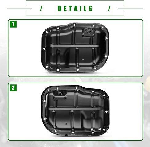 264-324 PartsFlow Engine Oil Pan Lower Compatible with Lexus Ct200h 2011-2017 Scion Im 2016 Toyota Corolla 2009-2020 Prius 2010-2020 Prius Plug-in 2014-2015 in Saudi Arabia