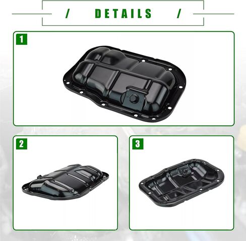 264-324 PartsFlow Engine Oil Pan Lower Compatible with Lexus Ct200h 2011-2017 Scion Im 2016 Toyota Corolla 2009-2020 Prius 2010-2020 Prius Plug-in 2014-2015 in Saudi Arabia