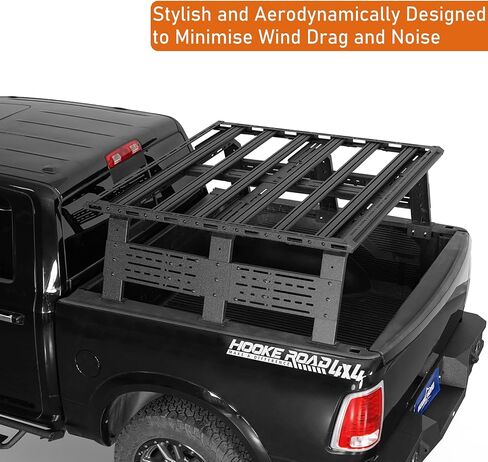 Hooke Road Full-Size Truck Bed Rack Platform Roof Rack Universal for Ford F-150, Dodge Ram 1500, Chevy Silverado 1500, GMC Sierra 1500, Toyota Tundra Pickup in Saudi Arabia
