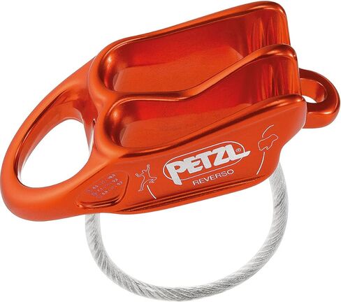 PETZL - جهاز أمان ريفيرسو - للجنسين، رمادي، مقاس واحد in Kuwait