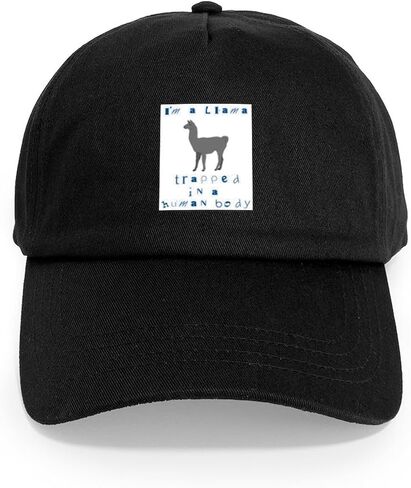 CafePress Llama Silhouette Adjustable Baseball Cap in Saudi Arabia