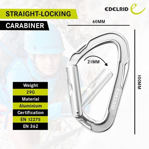 EDELRID Mission II Carabiner in Kuwait