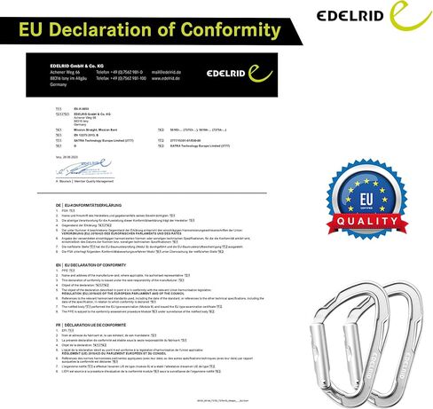 EDELRID Mission II Carabiner in Kuwait