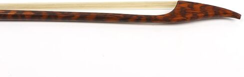 yinfente 4/4 Snakewood Violin Bow, Baroque Style, Natural Bow Horse Hair, AAA Level Mongolia, for Professional Players in Kuwait