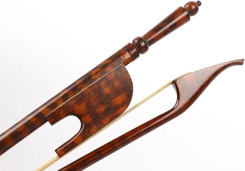 yinfente 4/4 Snakewood Violin Bow, Baroque Style, Natural Bow Horse Hair, AAA Level Mongolia, for Professional Players in Kuwait