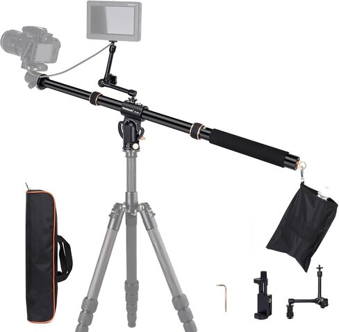 koolehaoda 41" Aluminum Tripod Extension arm Retractable Horizontal Center Column arm in Saudi Arabia