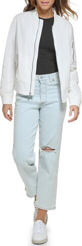 Levi's Women's Melanie Newport Bomber Jacket (Regular & Plus Size) in Kuwait
