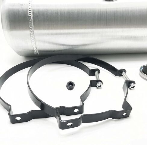 JSD AUTO PARTS 4 Gallons Aluminum Gas Tank 8 x 20" Center Fill 3/8" NPT Outlet Fuel Tank with cap in Saudi Arabia