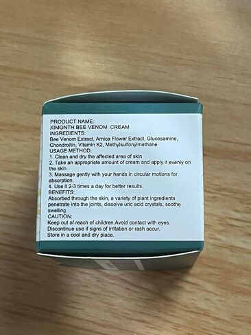 New Zealand Bee Venom Cream for Body Part, 2 PCS Specially Selected Bee Venom Joint Cream, Designed for Daily Care of Back, Neck, Hands, and Feet Joints, Providing Comfortable Care Experience in Saudi Arabia