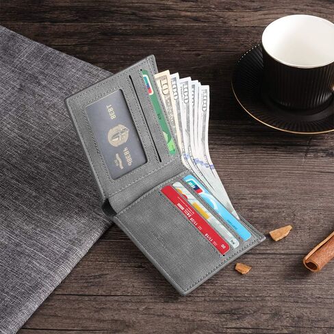 Custom Wallets for Men Personalized Gifts for Men Dad Boyfriend Personalized Wallets for Men Engraved Photo Leather Wallets (Style 1) in Saudi Arabia