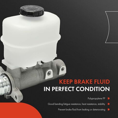 A-Premium Brake Master Cylinder with Reservoir and Sensor Compatible with Ford and Lincoln Vehicles - Expedition 2008-2009, Navigator 2008-2009 - Replace# 8L1Z2140F, 7L1Z2140E in Saudi Arabia