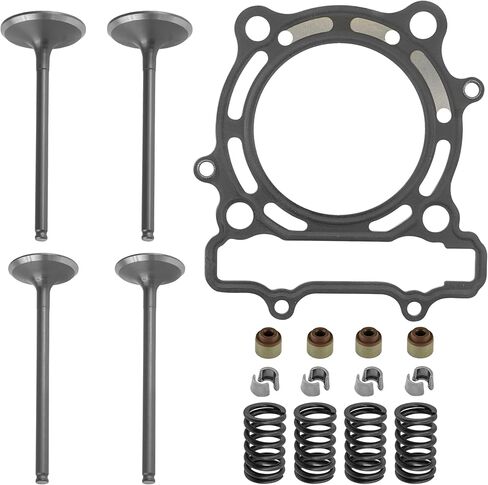 Caltric Cylinder Head Valve Gasket Kit Compatible with Kawasaki KX250F 2007 in Saudi Arabia