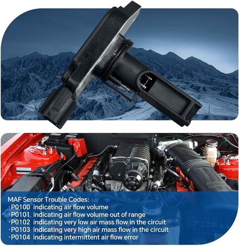 222040F010 Mass Air Flow Sensor MAF Compatible with Lexus GX470/LX470 Toyota 4runner/Land Cruiser/Sequoia/Tundra Replaces AFH70M-20 2220475020 222500F01 in Saudi Arabia