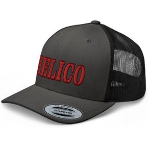 Belico Trucker Hat Curved Bill Mid Crown Adjustable Corridos Tumbados Cap in Kuwait