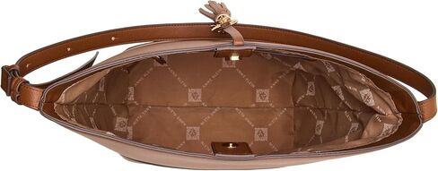 Anne Klein Womens Large Tassel Hobo, Chestnut in Saudi Arabia