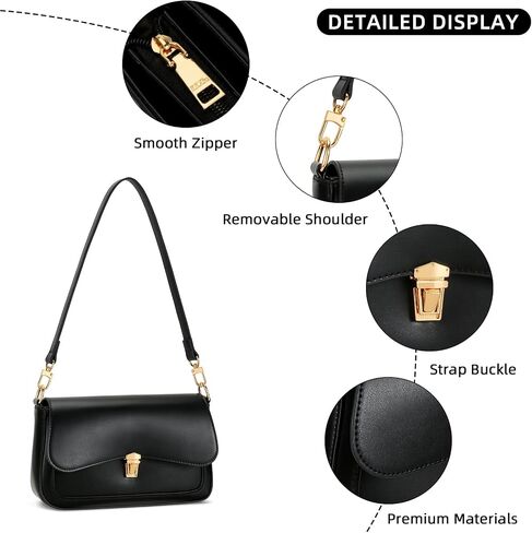 KKXIU Small Shoulder Bag for Women Cute Purses Mini Hobo Handbag Trendy Clutch Purse in Saudi Arabia