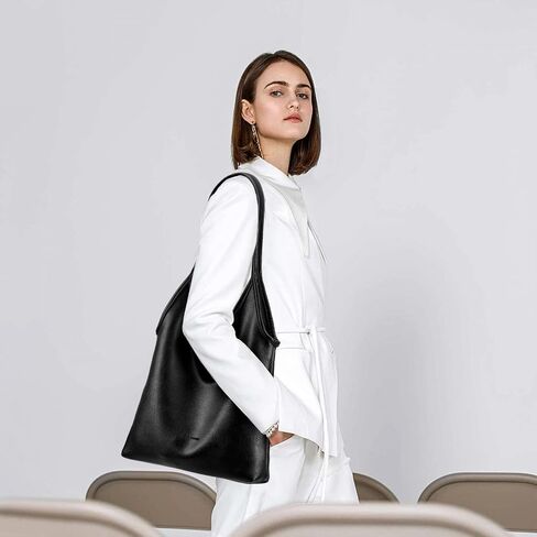Montana West Slouchy Hobo Bag and Tote Bag, Black in Saudi Arabia