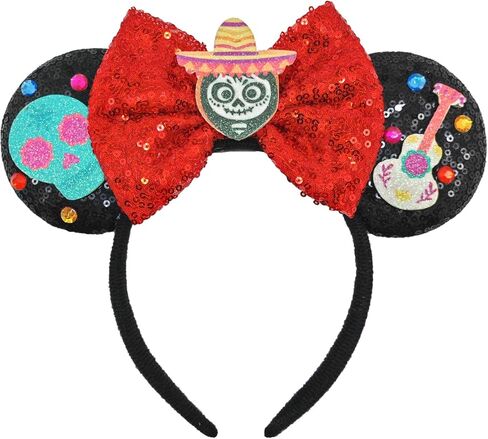 عصابات رأس على شكل فيونكة للهالوين للنساء والرجال، عصابات شعر لطيفة على شكل كوكو لتزيين حفلات الهالوين وإكسسوارات الشعر in Kuwait