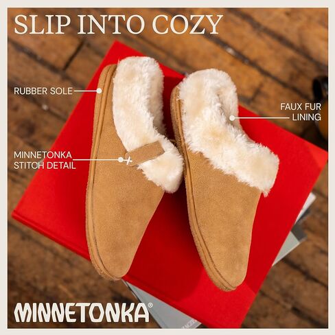 شبشب نسائي من Minnetonka بياقة للتخييم in Kuwait
