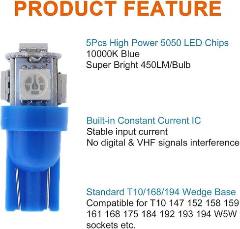 4 قطعة قبة LED ضوء أبيض LED خريطة داخلية قبة مصابيح كهربائية مجموعة مصابيح بديلة لـ 1987 1988 1989 1990 1991 1992 1993 1994 1995 1996 Ford F-150 F-250 برونكو F150 F250 in Saudi Arabia