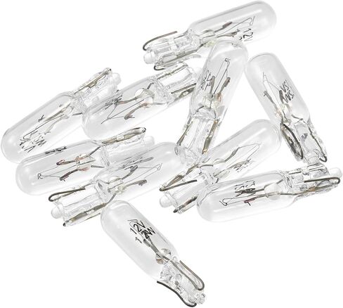 X AUTOHAUX 10pcs DC 12V T5 W1.2W LED Dashboard Light White for Car Internal in Saudi Arabia