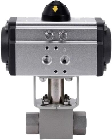 Pneumatic ball valve high pressure stainless steel 304 ball valve Q611F-320P/316L threaded welding ultra-high pressure ball valve(DN25) in Saudi Arabia