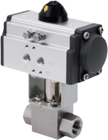 Pneumatic ball valve high pressure stainless steel 304 ball valve Q611F-320P/316L threaded welding ultra-high pressure ball valve(DN25) in Saudi Arabia