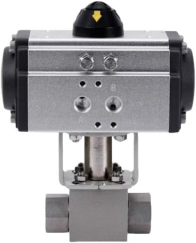 Pneumatic ball valve high pressure stainless steel 304 ball valve Q611F-320P/316L threaded welding ultra-high pressure ball valve(DN25) in Saudi Arabia