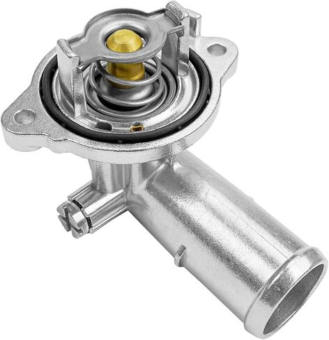 Upgrade Aluminum Thermostat Housing Assembly Fit for Dodge Durango Jeep Grand Cherokee 2011-2015 Wrangler JK Engine Some Models, Replace 5184655AD 5184651AG 5184651AH 902-852 in Saudi Arabia