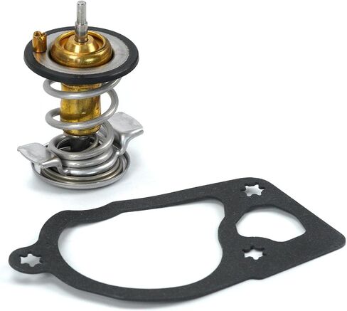 MPLUS Coolant Thermostat fits For Cadillac 2010-2011 SRX 3.0L, 2012-2016 SRX 3.6L, 2013-2019 XTS 3.6L, For Chevrolet 2011-2015 Captiva Sport 3.0L, 2008-2010 Captiva Sport 3.6L, 2013 Colorado 3.6L in Saudi Arabia