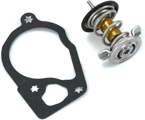 MPLUS Coolant Thermostat fits For Cadillac 2010-2011 SRX 3.0L, 2012-2016 SRX 3.6L, 2013-2019 XTS 3.6L, For Chevrolet 2011-2015 Captiva Sport 3.0L, 2008-2010 Captiva Sport 3.6L, 2013 Colorado 3.6L in Saudi Arabia