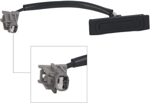 Tailgate Release Switch Opener Plastic Durable Trunk Lid Opener Replacement Part for Qashqai Note 2005 2013 1 Piece in Saudi Arabia