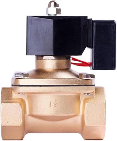 3/4"1" 1-1/4"1-1/2" 2" Solenoid Valve Water Air Oil Brass Normally Closed Electric 220v 12v 110v 24v For Long-time Worki(2 inch,NPT_120VAC) in Saudi Arabia